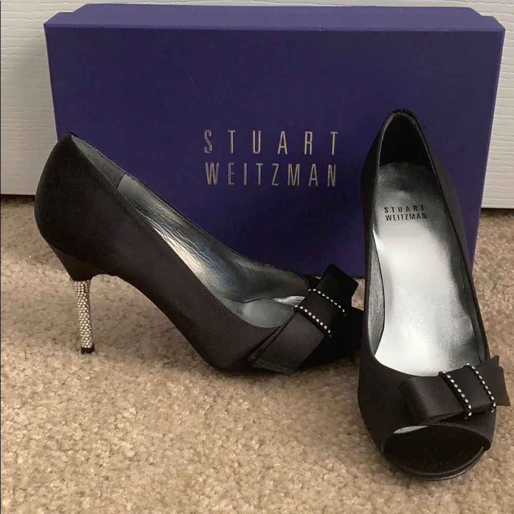 Stuart Weitzman Black Heels